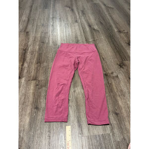 Women's Lululemon aling Leggings Size 8 Pink